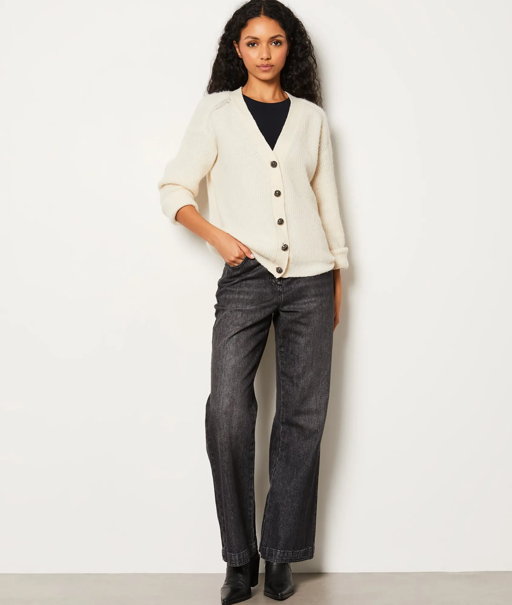 Best Gilet boutonné Cols V
