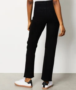 Fashion Jean coupe droite Pantalons Droits