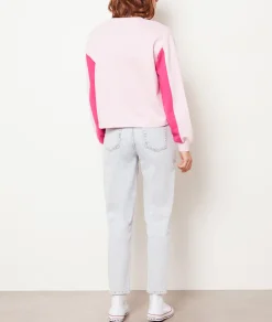 Sale Jean mom taille haute, 100% coton Jeans Moms
