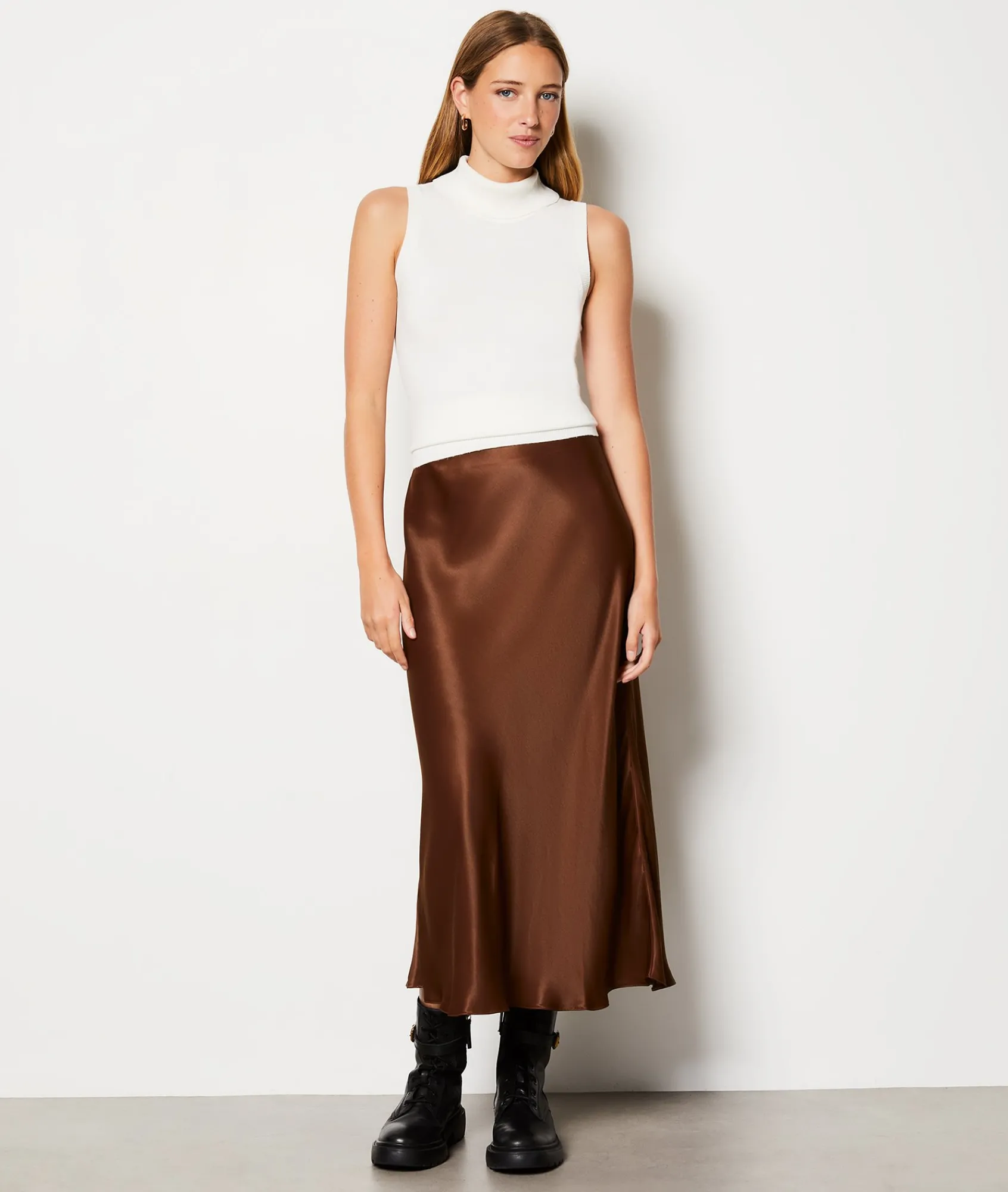Cheap Jupe longue fluide Jupes