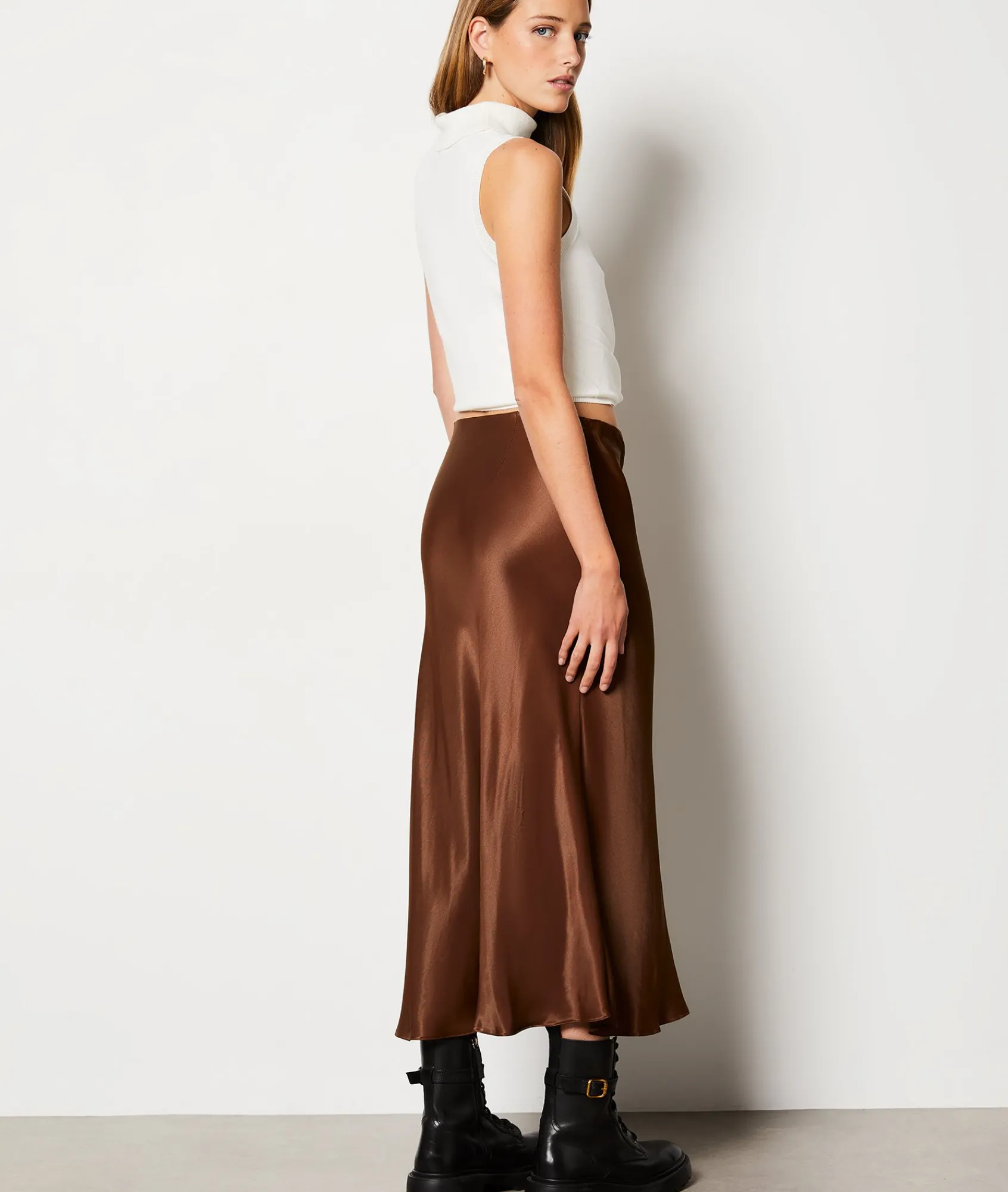 Cheap Jupe longue fluide Jupes