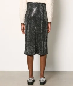 Clearance Jupe midi irisée Jupes
