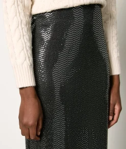 Clearance Jupe midi irisée Jupes