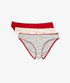 Clearance Lot de 3 culottes en coton Lots De Slips