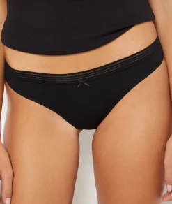 Best Lot de 3 culottes en coton et dentelle Lots De Slips|Culottes