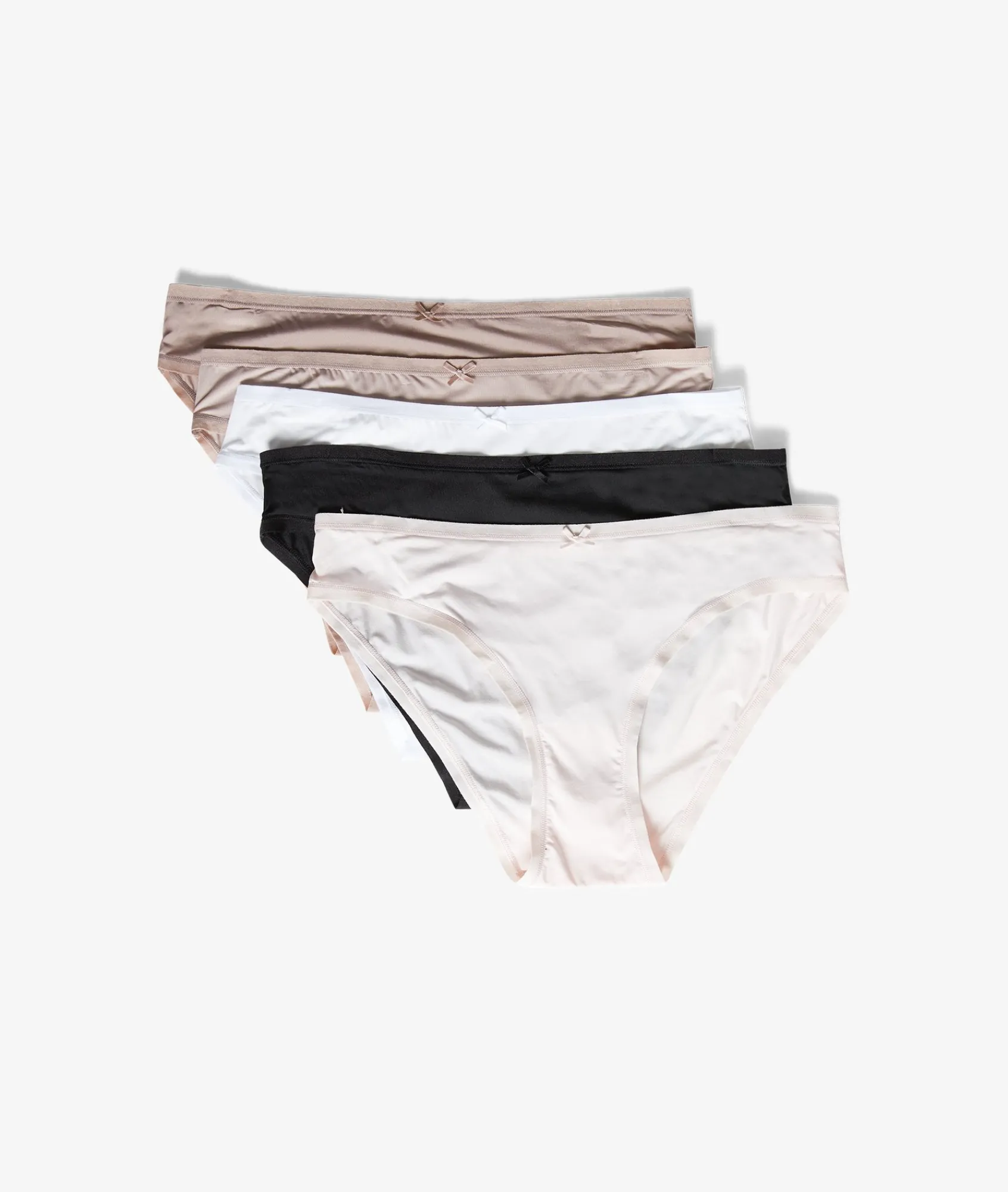 Fashion Lot de 5 culottes en microfibre Lots De Slips