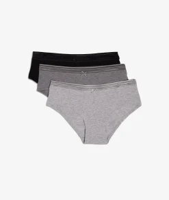 Best Lot de 3 shortys en coton et dentelle Lots De Slips|Shortys