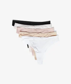 Best Lot de 5 tangas en microfibre Lots De Slips