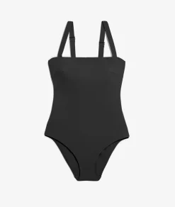 Best Sale Maillot de bain 1 pièce gainant encolure carrée Maillots De Bain 1 Pièce