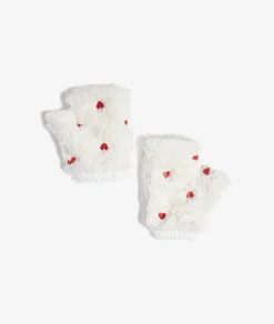 Cheap Mitaines motifs coeurs Accessoires