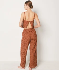 Cheap Pantalon broderie anglaise Tuniques Et Robes De Plage