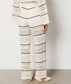 Online Pantalon coupe droite en coton Pantalons Droits