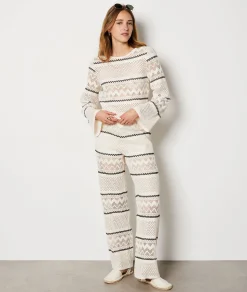 Online Pantalon coupe droite en coton Pantalons Droits