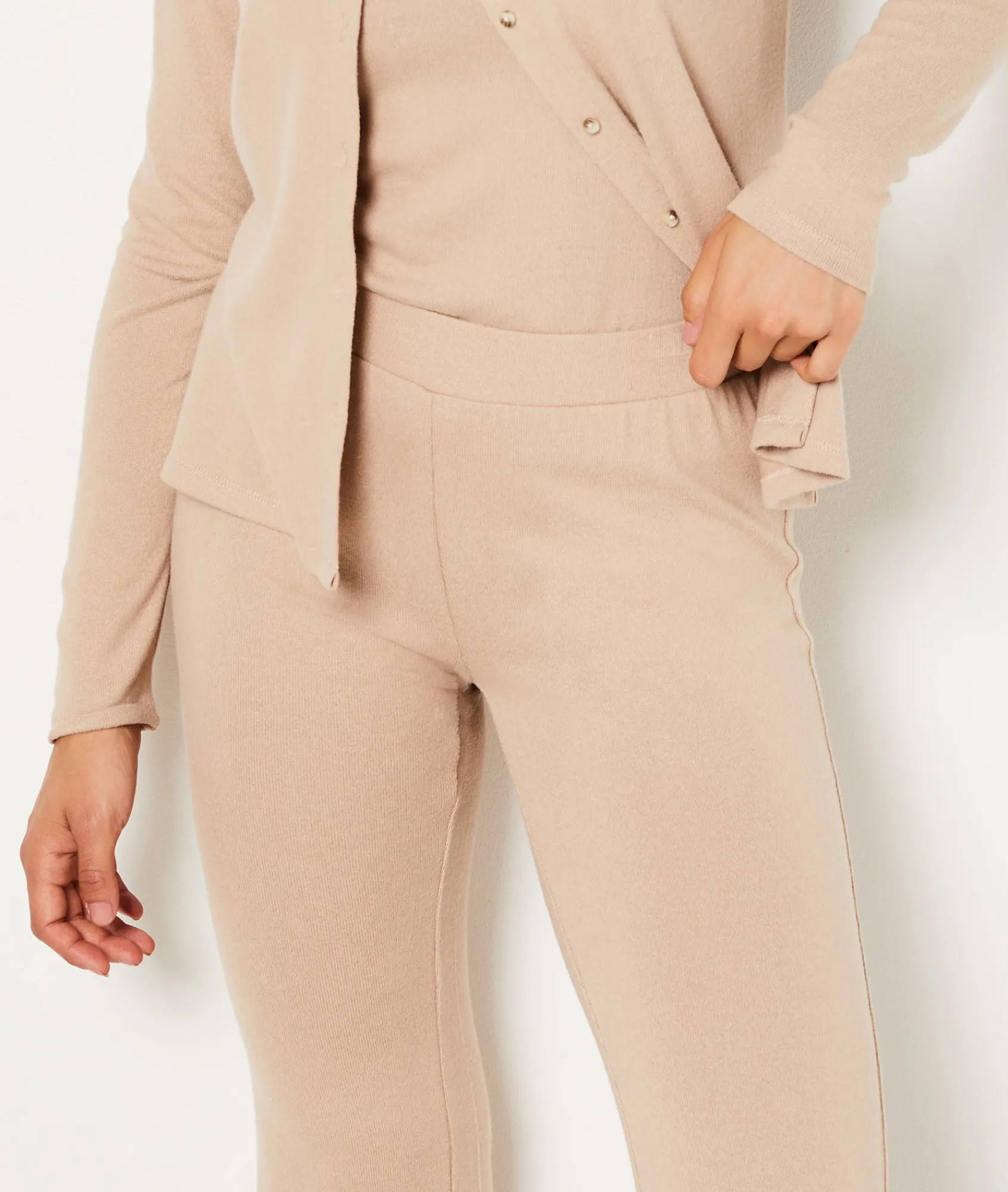 Store Pantalon de pyjama coupe évasée Loungewear|Bas De Pyjama