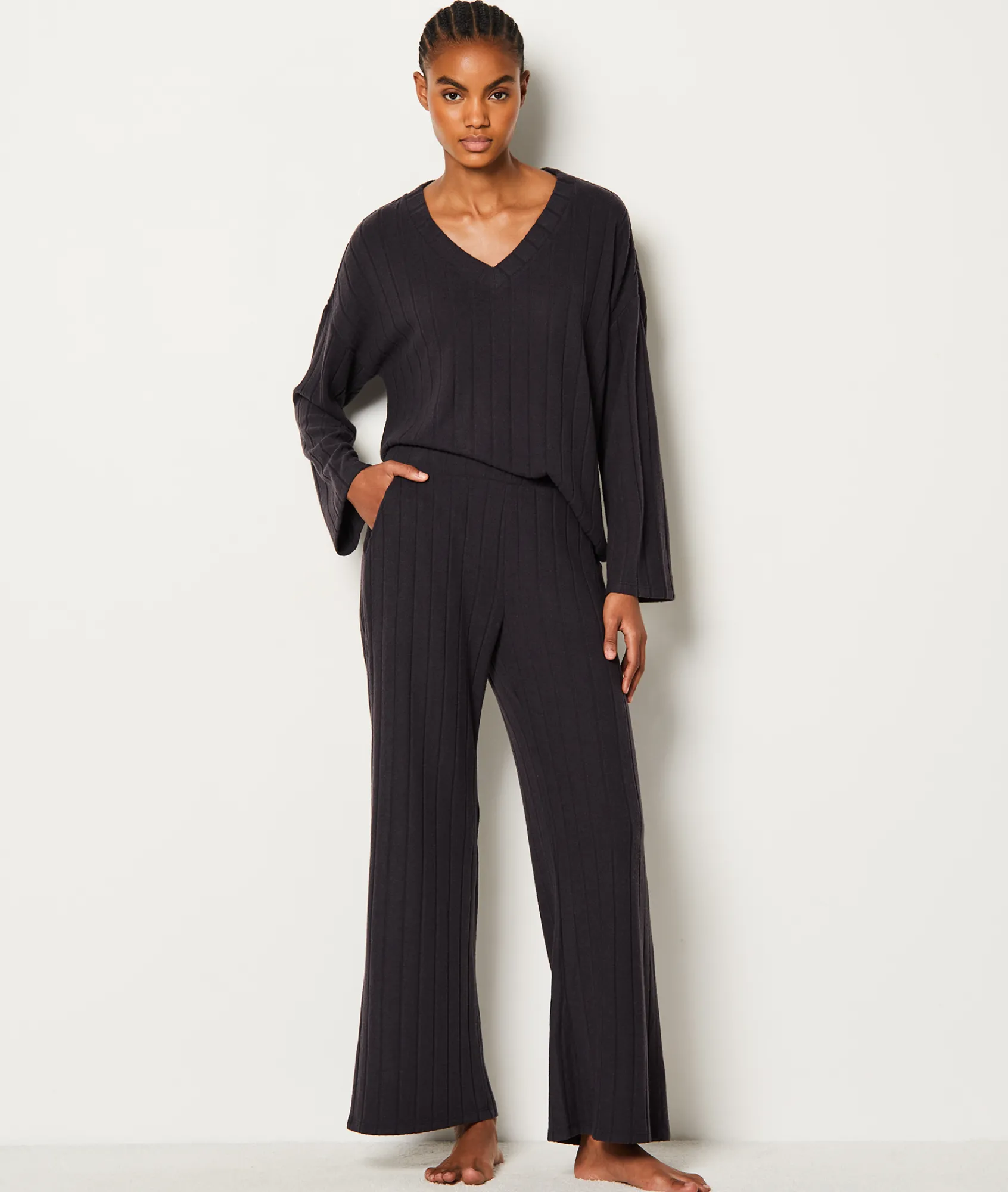 Online Pantalon de pyjama côtelé Loungewear|Bas De Pyjama