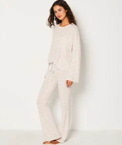 Outlet Pantalon de pyjama rayé Loungewear|Bas De Pyjama