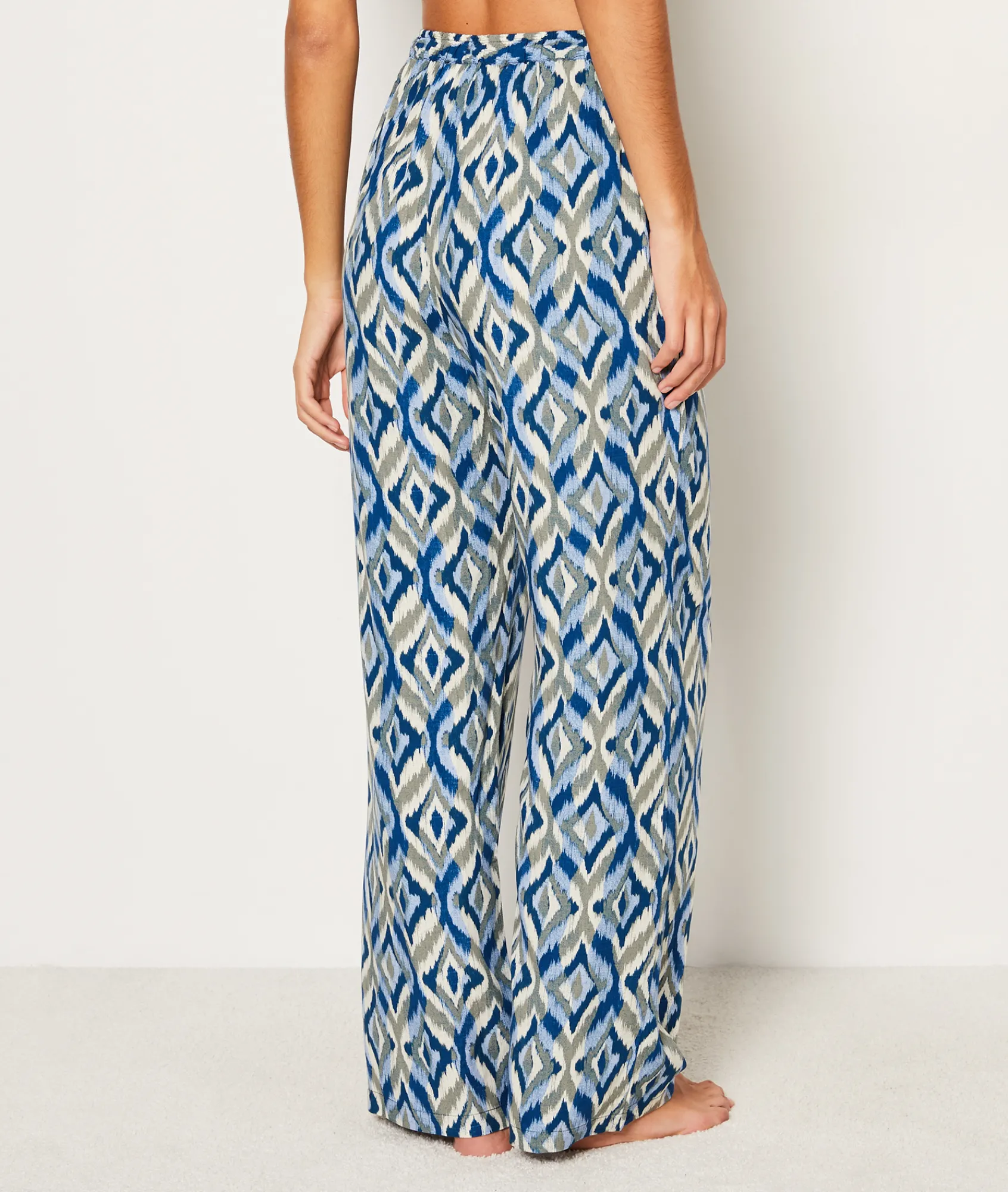 New Pantalon de pyjama évasé à motifs Bas De Pyjama