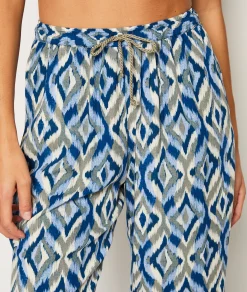 New Pantalon de pyjama évasé à motifs Bas De Pyjama