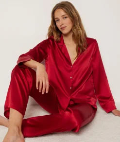 Best Pantalon en soie Bas De Pyjama