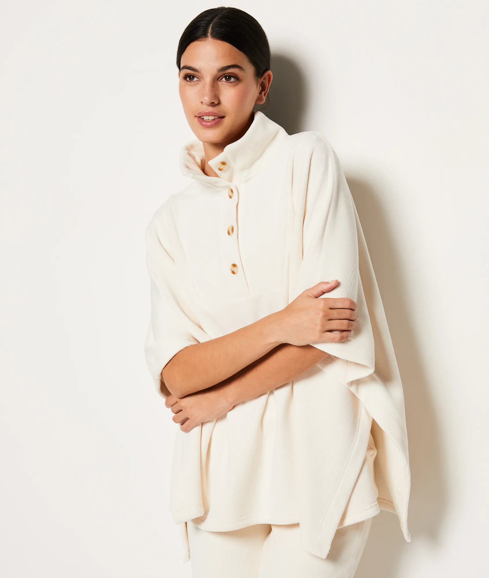 Cheap Poncho de pyjama Loungewear|Ponchos, Sweats & Vestes De Pyjama