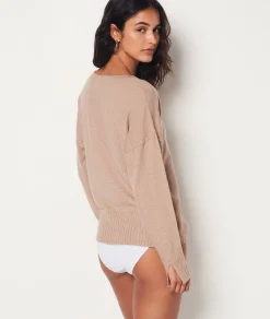 Sale Pull détails boutons Loungewear
