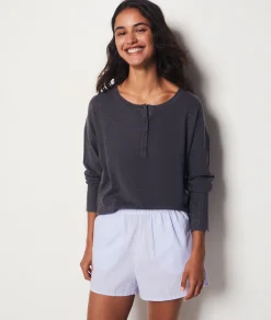 Online Pull détails boutons Loungewear