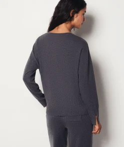 Online Pull détails boutons Loungewear