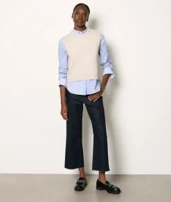 Store Pull sans manches Cols Ronds|Sans Manches