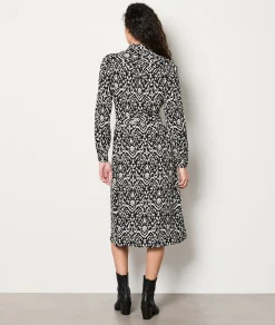 Best Robe chemise ceinturée à motifs Robes Imprimées