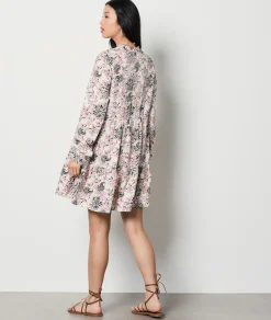 New Robe courte à motif Robes Fleuries|Robes Imprimées