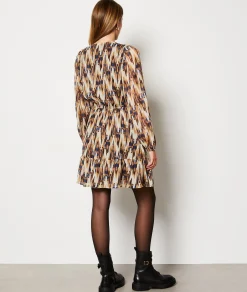 Online Robe courte à motifs Robes Imprimées