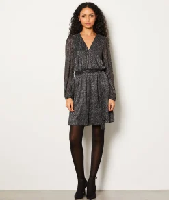 Discount Robe courte à paillettes Robes De Soirées|Robes Unies