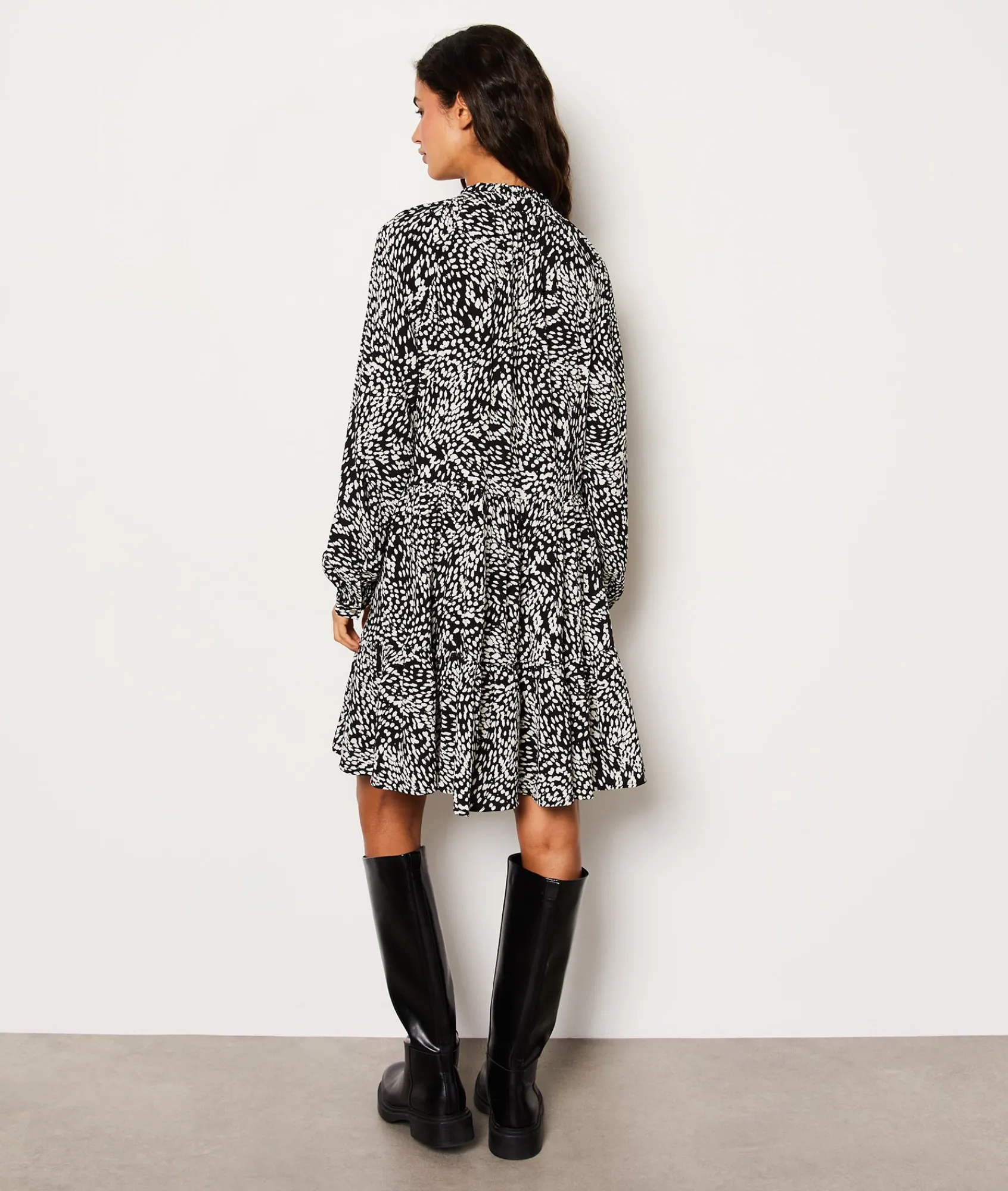 Fashion Robe courte fluide à motifs Robes Imprimées