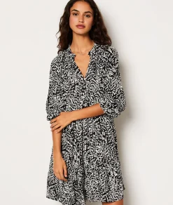 Fashion Robe courte fluide à motifs Robes Imprimées