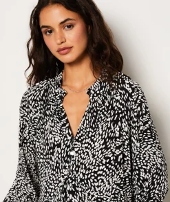 Fashion Robe courte fluide à motifs Robes Imprimées