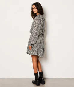 Flash Sale Robe courte fluide à motifs Robes Imprimées