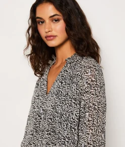 Flash Sale Robe courte fluide à motifs Robes Imprimées