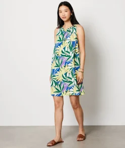 Store Robe courte sans manches fleurie Robes Fleuries|Robes Imprimées