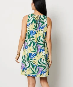 Store Robe courte sans manches fleurie Robes Fleuries|Robes Imprimées