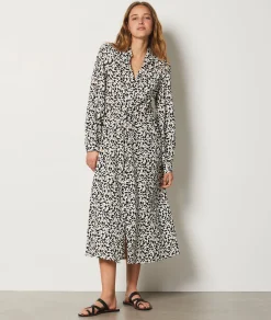 Cheap Robe longue à motif Robes Imprimées