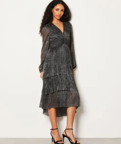 Discount Robe longue à paillettes Robes De Soirées|Robes Unies