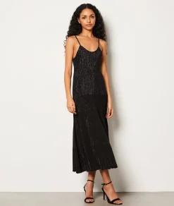 Shop Robe longue à paillettes Robes De Soirées|Robes Unies