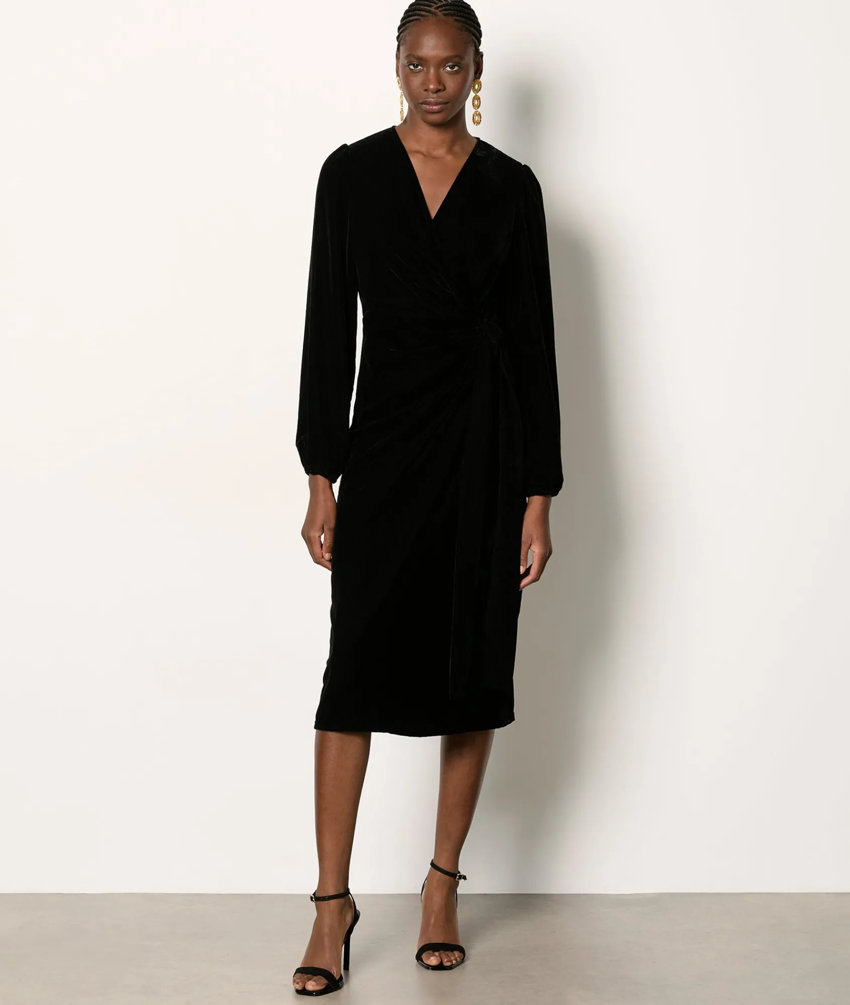 Best Robe longue en velours Robes De Soirées|Robes Unies