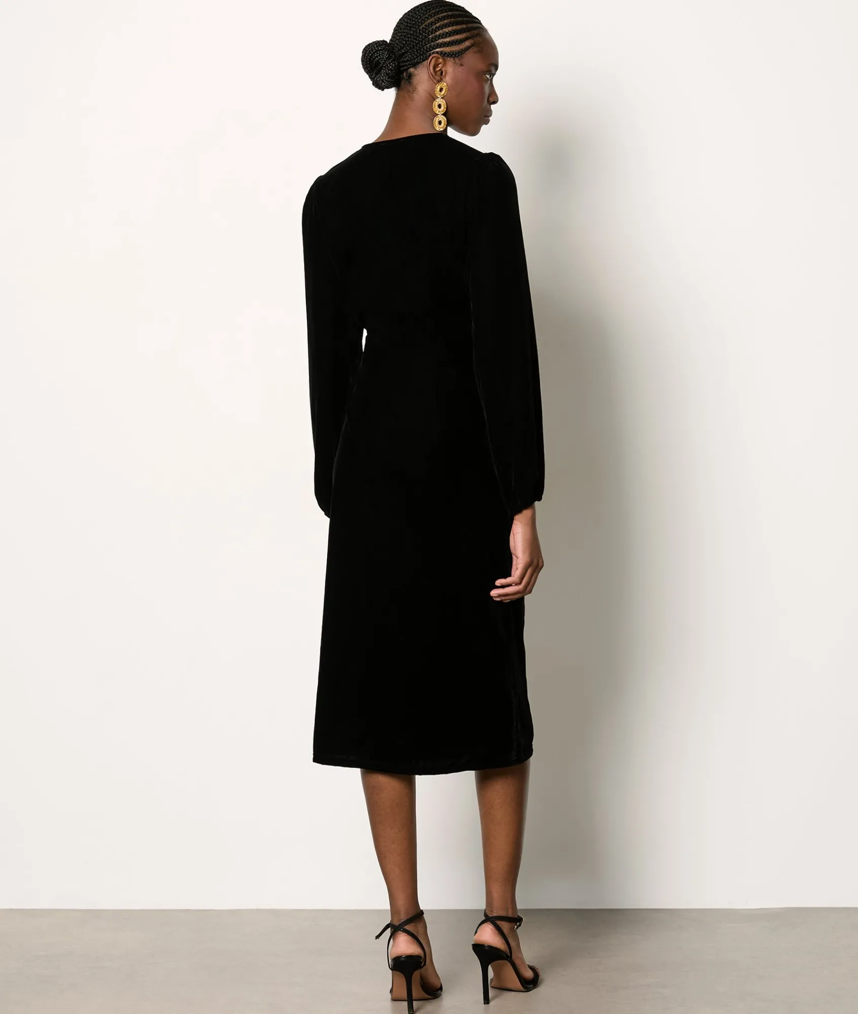 Best Robe longue en velours Robes De Soirées|Robes Unies