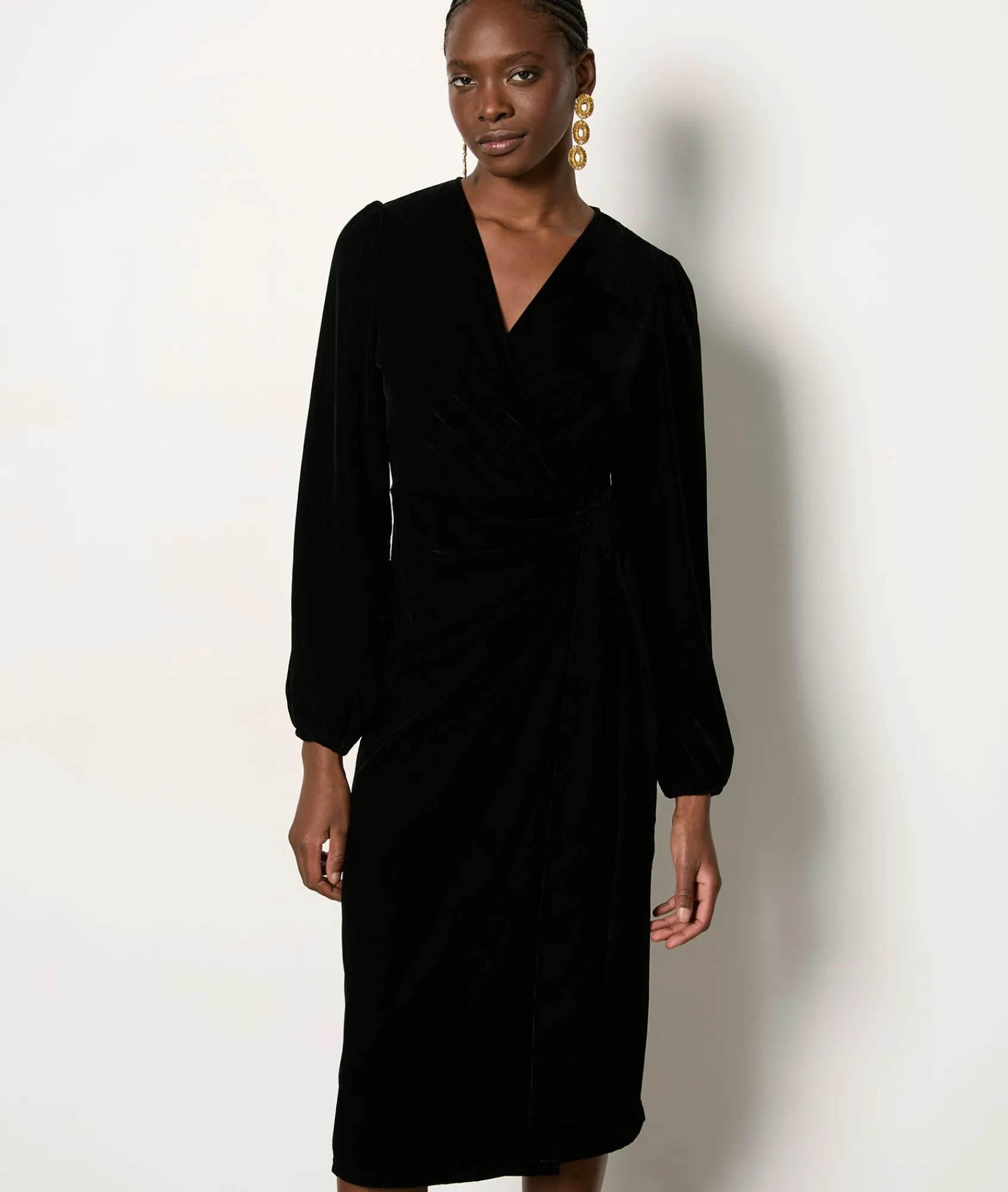 Best Robe longue en velours Robes De Soirées|Robes Unies