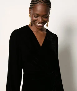 Best Robe longue en velours Robes De Soirées|Robes Unies