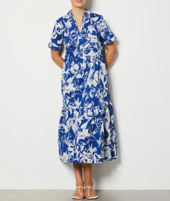 Flash Sale Robe longue imprimée fleurs Robes Fleuries|Robes Imprimées