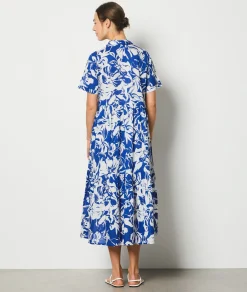 Flash Sale Robe longue imprimée fleurs Robes Fleuries|Robes Imprimées