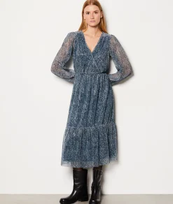 Online Robe longue irisée Robes De Soirées|Robes Imprimées
