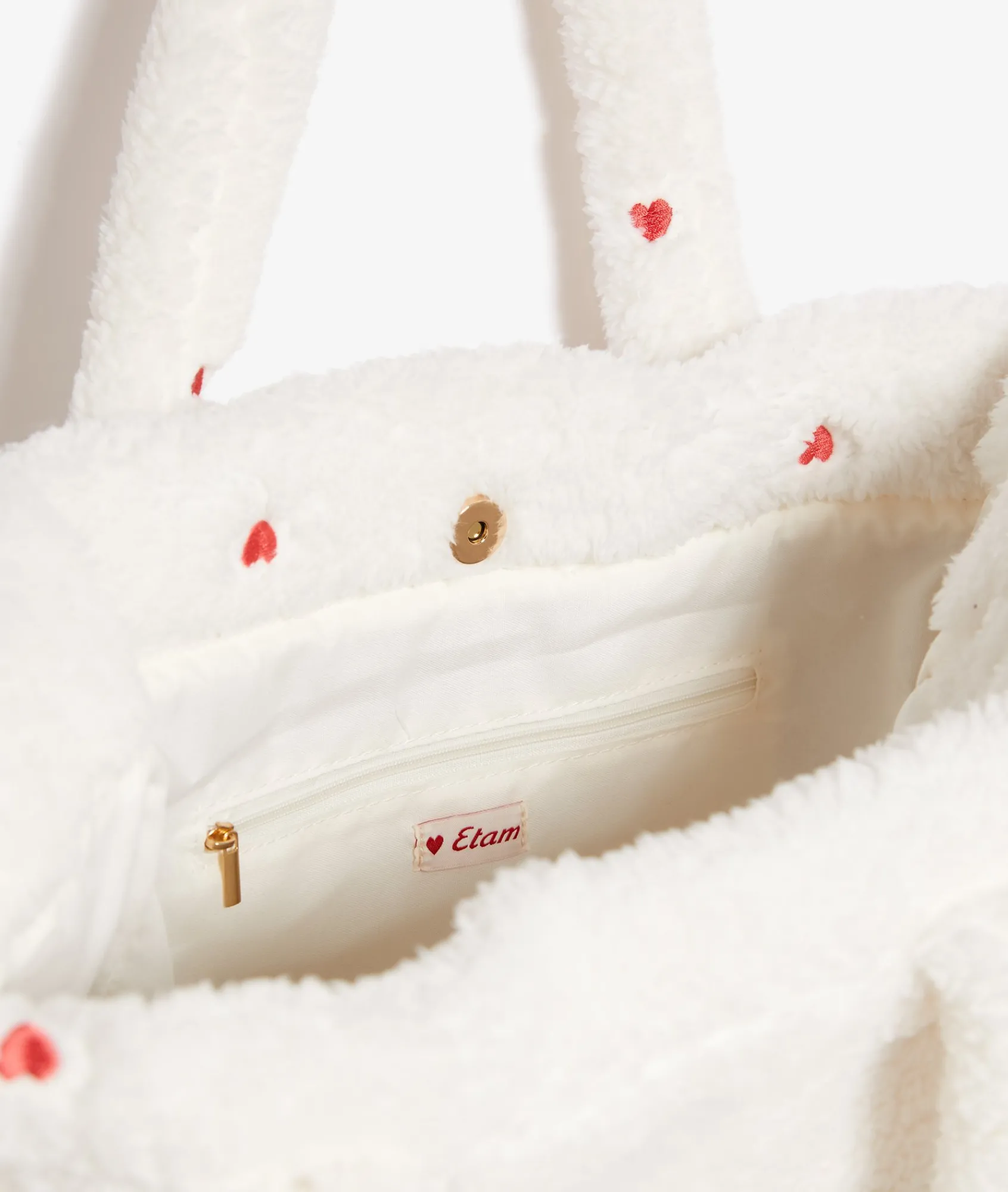 Shop Sac en polaire cœur Accessoires